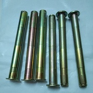 MOTORCYCLE PARTS MAIN STAND SHAFT DUBLE STAND YAMAHA Y80-Y100 HONDA C70