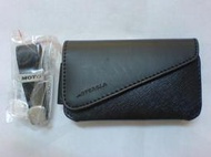 Motorola~v3 v3i原廠橫式皮套~含原廠吊飾
