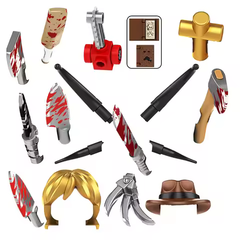 TP1011 Halloween Horror Mini Assembled Building Blocks Bricks Action Figures For Kid's Toys