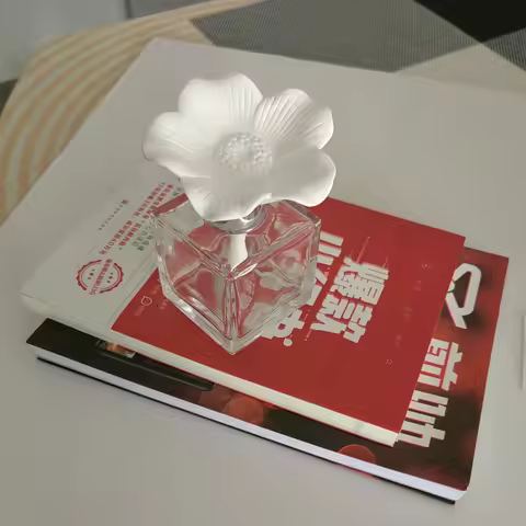 Handcrafted Ceramic Flower Diffuser Home Fragrance Decor Aromatherapy Diffuser For Office, Bedroom a