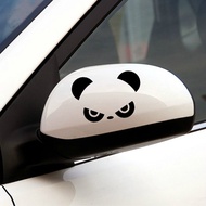 2pcs Panda Car Sticker Vinyl Car Sticker handle bar car sticker Panda Eye for doorknob and rearview mirror