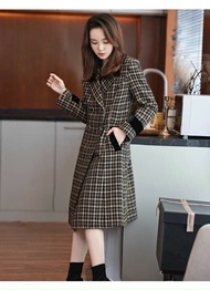 Áo Khoác Dạ Tweed 2 Lớp Dáng Dài Sang Trọng - RO115 Full Size M L XL XXL