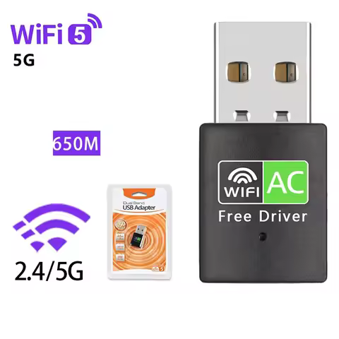 20pcs 650m Wireless Network Interface Controller Drive Free Computer Usb Wireless Wifi Receiver 600m