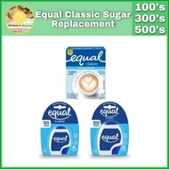 Equal Classic Sugar Replacement 100's / 300's / 500's