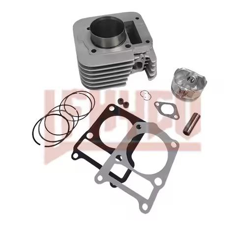 Motorcycle 58.5mm Cylinder Kit 14mm Pin Motor for Yamaha JIANSHE JS150-7A-32-28-7F-13C 28A F51 YBR12