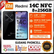 xiaomi redmi 14C NFC ram 8+256  GB baterai 5000 mah mediatek helio G85 garansi resmi 1 tahun