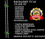 Lampu Backlight TV LG 24 inch 24MT48AF 24MT48 AF 18 Led 3 Volt