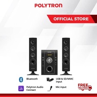 Terbaru Polytron Pma 9526 Bluetooth, Flashdisk, Remote Control, Radio