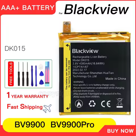 Genuine Original Battery DK015 For Blackview BV9900 Pro BV9900Pro Phone Batteries 5500mAh mobile bat