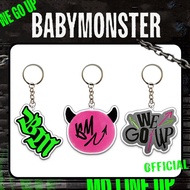 Babymonster Flash Keychain Acrylic Pendant Bag Accessories ASA Babymonster Merchandise 6.15 ALK