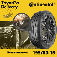 TAYARGO New Tyre 195 60 15 Continental Cc7 Continental Tyre Tayar Kereta Murah Car Tayar Kereta 15 T