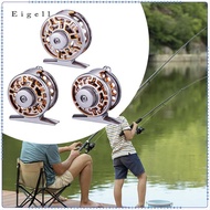 Eigell Fly Fishing Reel Ice Fishing Reel Interchangeable Aluminum Fly Reel Fishing Reel for Carp Coa
