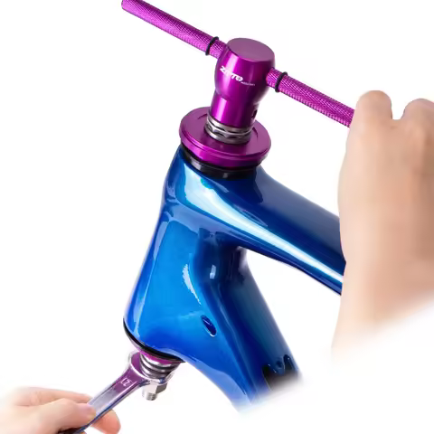 Bicycle Threadless Headset Press Fit Install Tool Zero Stack Semi Integrated Steering Box Fork Crown