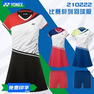 Mai YONEX YONEX YONEX YY 210222 Badminton Jersey Goddess Sports Dress Quick-Drying CH Genuine Produc
