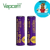 Vapcell 21700 Battery 4500mAh G45  Original Ready Stock 