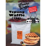 Tepung Waffle (Mesin Waffle Jenama Eagle)