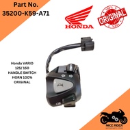 Honda VARIO 125 150 handle switch horn left switch 35200-K59-A71