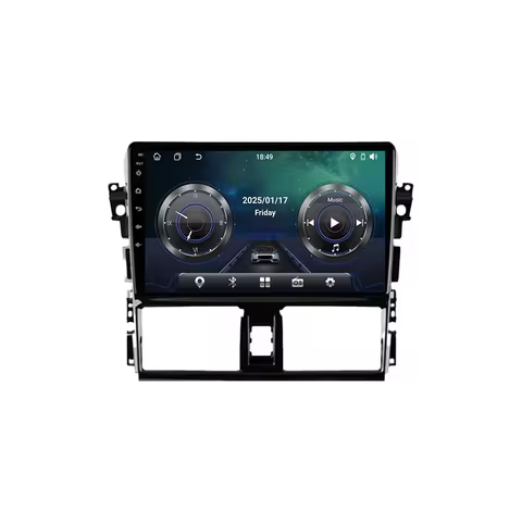Stereo Head Unit Car Audio For Toyota Yaris Vios 2014 2015 2016 Android Auto Radio 8 Core Car Carpla