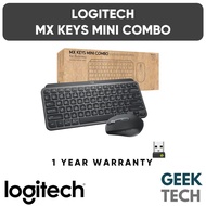 LOGITECH MX Keys Mini Combo For Business Wireless Smart Illuminated Keyboard - Quiet Perfect-Stroke 