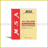 ◬ ⊙ ❥ MSA All College Admission Tests Reviewer (Authentic / Brand New)