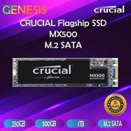 [ M.2 SATA SSD ] CRUCIAL MX500 SSD M.2 SATA 2280- 250GB/500GB/1TB Internal SSD