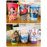 Set of 5 birthday paper cups