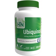 Health Thru Nutrition Ubiquinol CoQ10 300 mg, 30 Softgels Superior Absorption