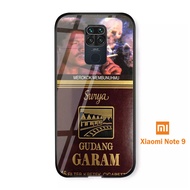 Xiaomi Redmi Note 9 - Softcase Glass Kaca -ROKOK - S18 - Casing Hp- Xiaomi Redmi Note 9- Pelindung h