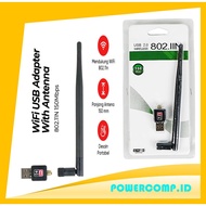 Wireless USB WiFi Adapter 150Mbps 802.11N + Antenna – PC Internet Dongle Laptop! Wifi PC Laptop Note