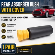 FEBI BILSTEIN 1 PAIR REAR ABSORBER BUSH WITH COVER FOR MINI COOPER F54 F55 F56 F57 33536852452 SHOCK