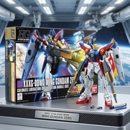 GUNDAM BANDAI Original HIGH GRADE 1hg/144 WING GUNDAM ZERO GANBATTE HOBBY SHOP