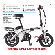 E-Bike Sepeda Listrik Lipat Elektrik inch CELCIUS / Sepeda Lipat /