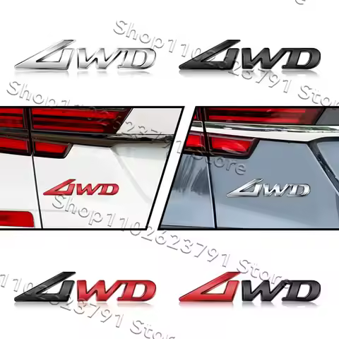 For AWD Coupe G80 G90 G70 EQ900 GV60 GV70 GV80 GV90 Car Emblem 3D Metal 4WD Badge Logo Body Decals S