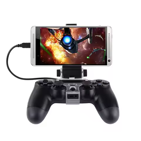 Phone Clip Clamp Stand For PS4 Bracket Accessories Dualshock 4 Controller Holder Joystick Mount for 