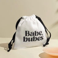 Canvas Bag-White Drawstring Size 5x5 cm Pack Of 5