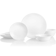 [AIDILADHA PROMO] Corelle Dinnerware 18-pc Set - Winter Frost White