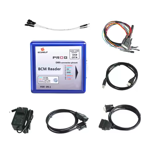 IO Prog full Opel ECU TCM BCM &EPS license Combination of K-line and CAN programmer BD9 connector wo