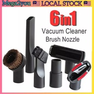 🔥LOCAL SELLER🔥 6 In 1 Vacuum Cleaner Brush Nozzle Home Dusting Vacuum Head Nozzle Tool Roller Spare 