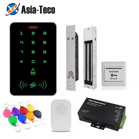125KHz Access Control Kits Backlight Smart Keypad Standalone Access Controller Magnetic lock Power D