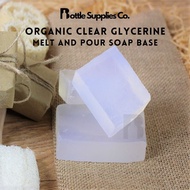 Organic Clear Glycerine Melt and Pour Soap Base/ Transparent Glycerin Soap Base DIY Soap