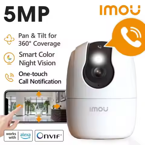 Imou Ranger 2C PRO 5MP 3K Wifi One-Touch Calll Human/Pet Detection Smart Full-Color Night Vision Sec
