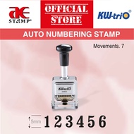 KW-trio Auto Numbering Stamp 6 digits (7 movements)