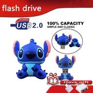 High-speed cartoon pen drives lovely Stich model 4gb 8gb 16gb 32gb 64gb USB flash drive Pendrive128g