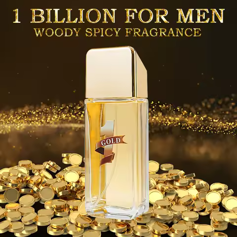 Woody Spicy Notes Million Men's Perfume, Long Lasting Eau de Parfum, Pheromones Perfume Cologne Homb