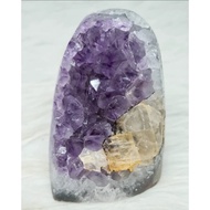 🇸🇬 [Instock] Uruguay Amethyst Geode with Calcite