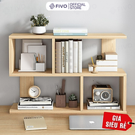 Kệ Sách Để Bàn Mini Bằng Gỗ Cao Cấp FIVO Mã FB20, Lắp Ráp Thông Minh, Đơn Giản Tại Nhà Có Hướng Dẫn 