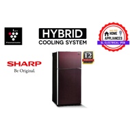 Sharp (480 L) Inverter 2 Door Refrigerator SJE538MK peti sejuk Fridge