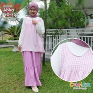 Setelan rok muslim Anak Perempuan  Set tunik dan Rok Cutetrik Terbaru 2025 set rok anak perempuan