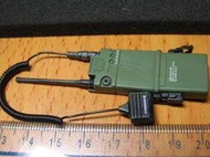 T3通信裝備 mini模型1/6陸軍舊化無線電話機附moto款話筒一副(電池可拆) LT:1685