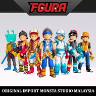 MONSTA Action Figure FGURA BoBoiBoy 16cm NOVA BLIZZARD FrostFire Adudu Earthquake Polite Halilintar 